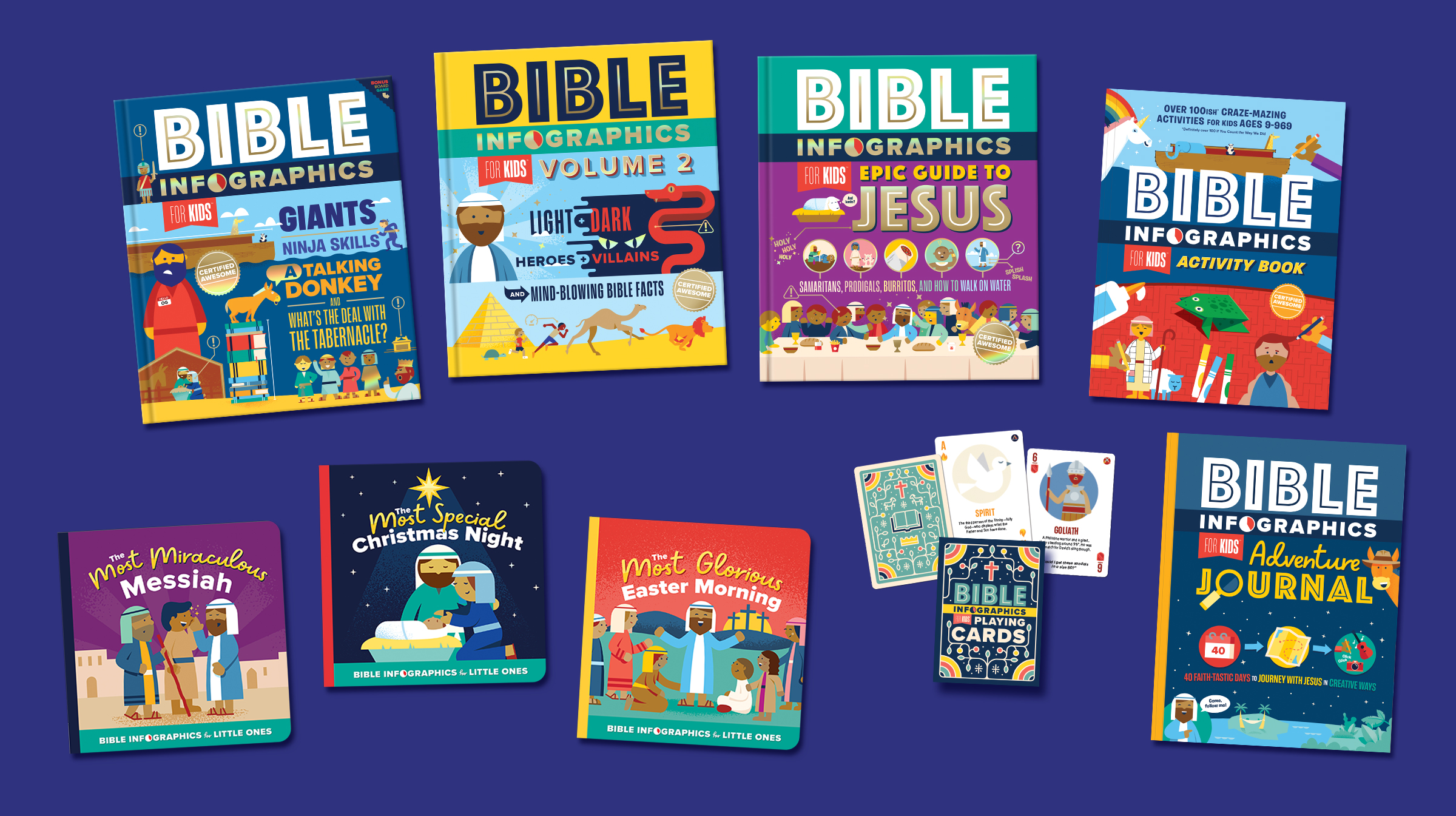 The Bible Infographic for Kids Series