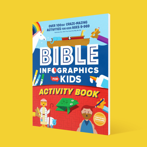 Bible Infographics for Kids Activity Book