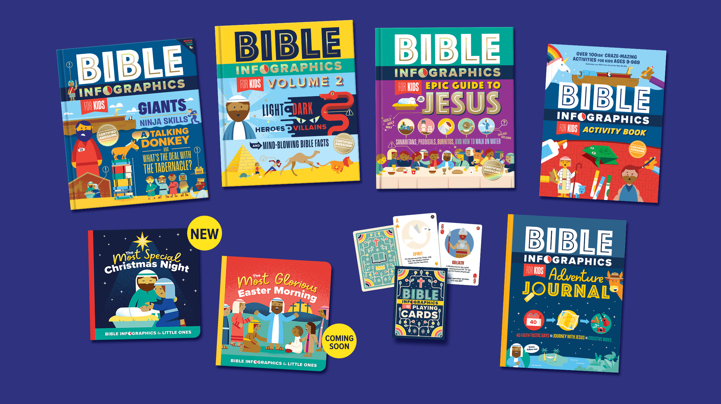 The Bible Infographic for Kids Series